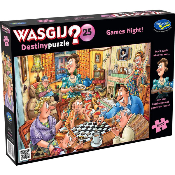 1000pc Wasgij? Destiny 25: Games Night!