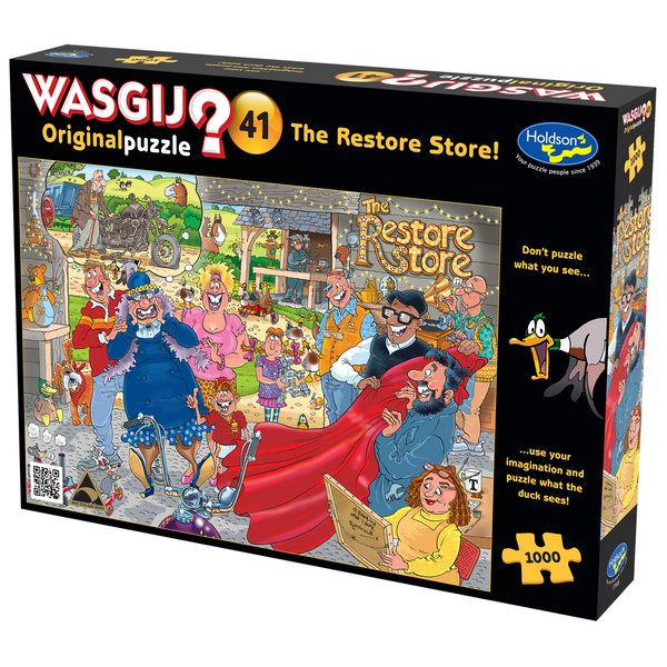 1000pc Wasgij? Original 41: The Restore Store!