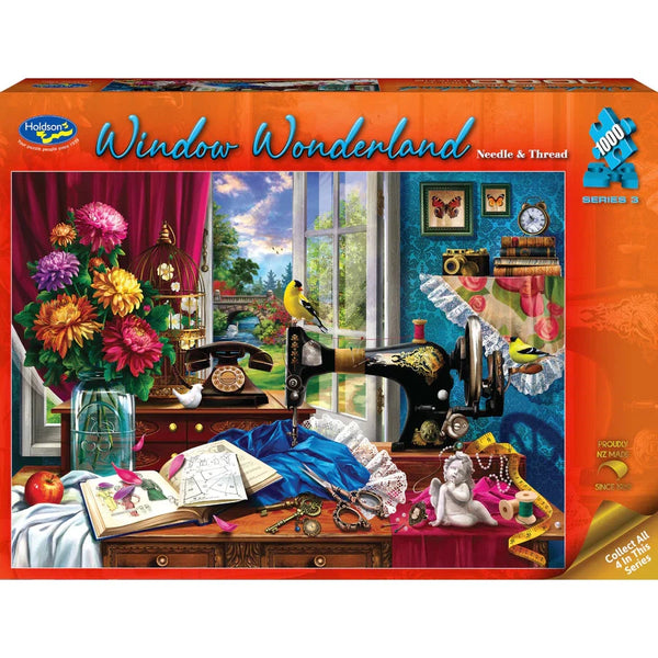 1000pc Window Wonderland 3: Needle & Thread