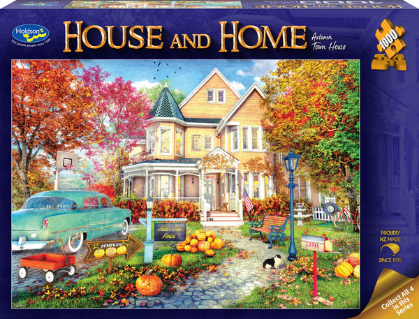 1000pc House and Home: Autumn Town House