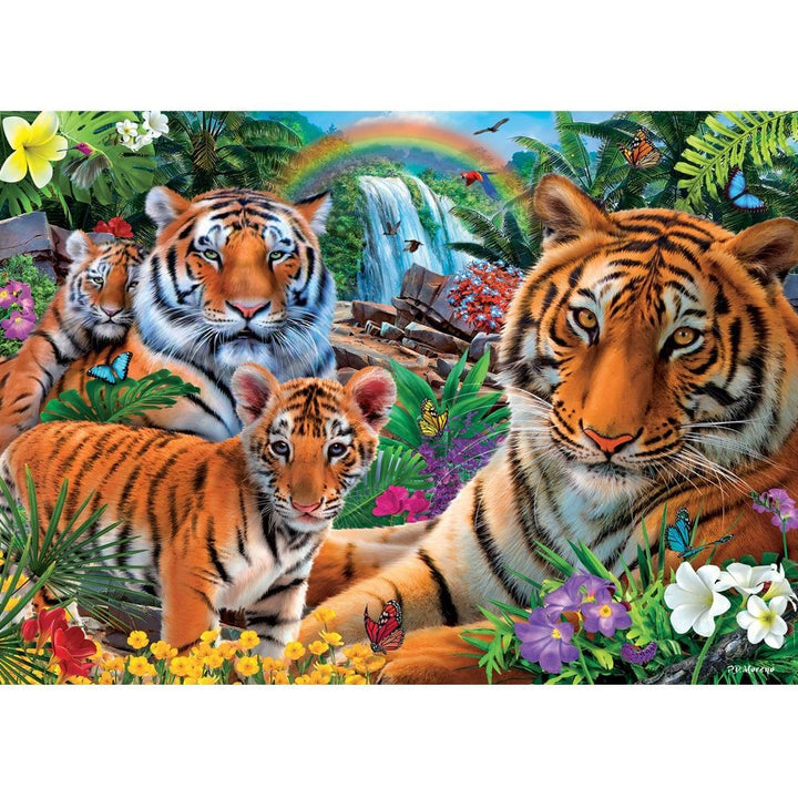 1000pc Call of The Wild Tigers Jigsaw Puzzle