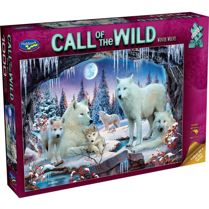 1000pc Call of The Wild Winter Wolves Jigsaw Puzzle