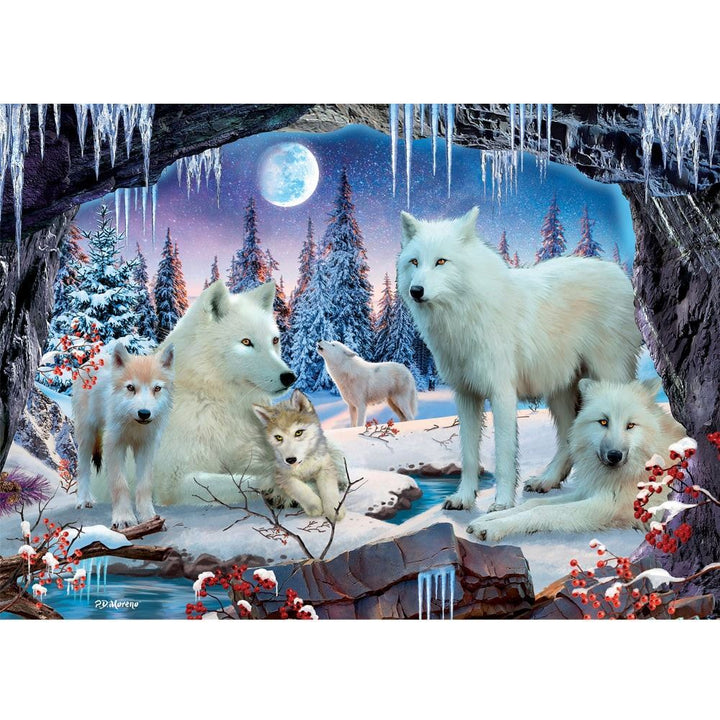 1000pc Call of The Wild Winter Wolves Jigsaw Puzzle