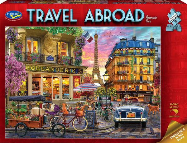 1000pc Travel Abroad: Boulangerie Paris