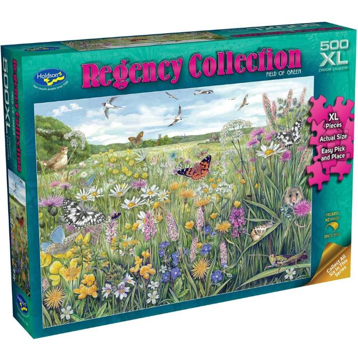 500pc XL Regency Field of Green Jigsaw Puzzle