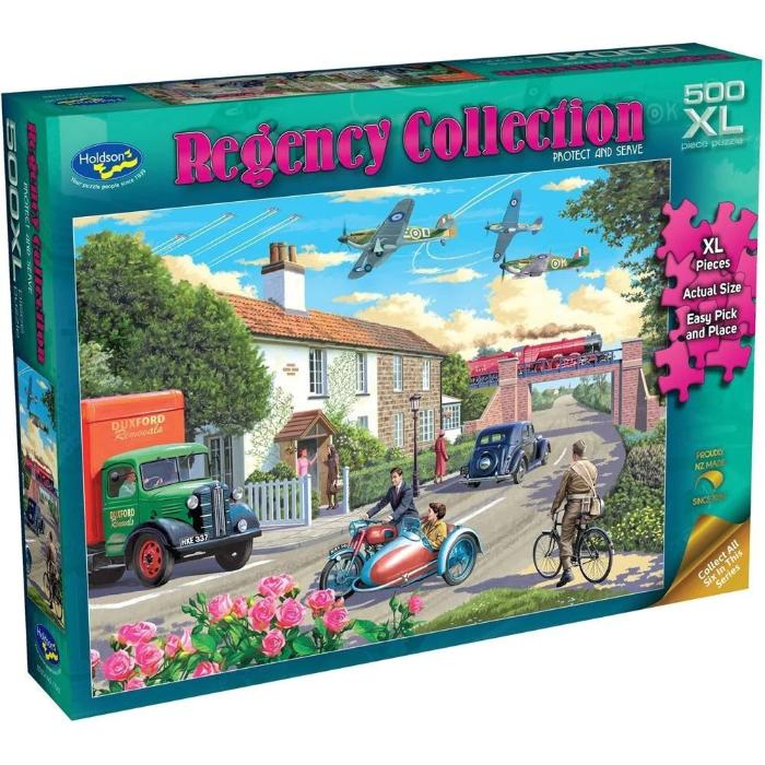 500pc XL Regency Protect & Serve Jigsaw Puzzle