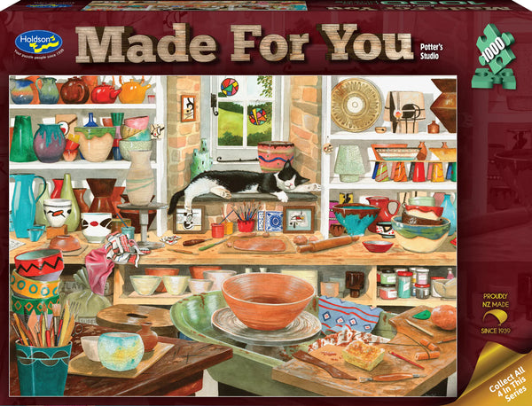 1000pc Made For You: Potter's Studio