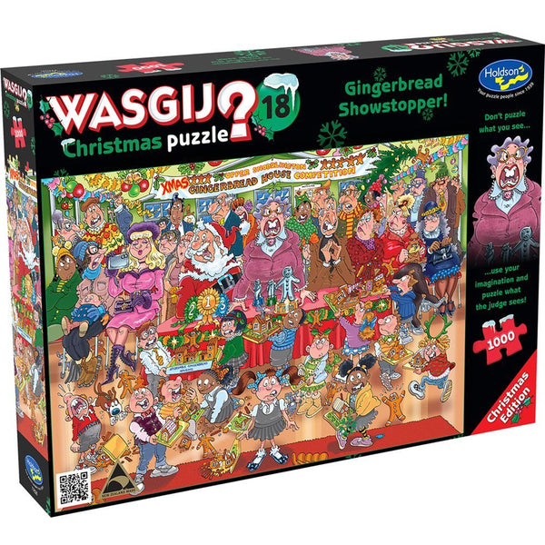 1000pc Wasgij Xmas 18 Gingerbread Showstopper! Puzzle_1