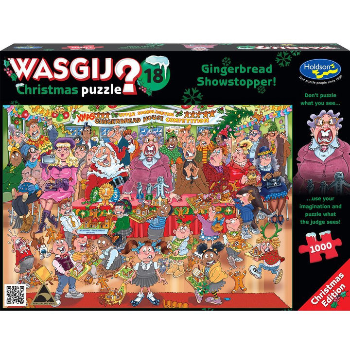 1000pc Wasgij Xmas 18 Gingerbread Showstopper! Puzzle_2