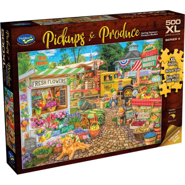 500pc XL Pickup & Produce 4 Market Jigsaw Puzzle