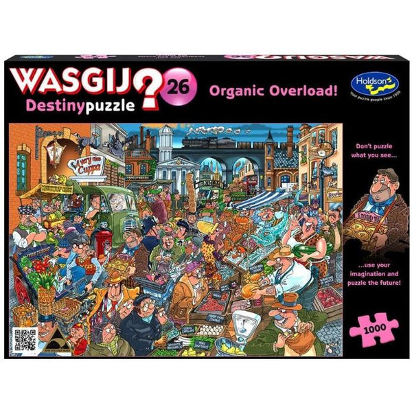 1000pc Wasgij? Destiny 26 Organic Overload Puzzle