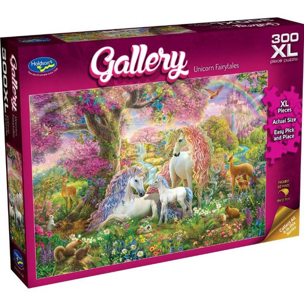 300pc XL Gallery 10 Unicorn Jigsaw Puzzle