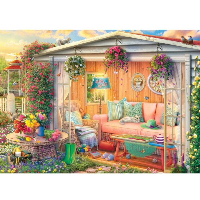 1000pc His & Hers She Shed Puzzle