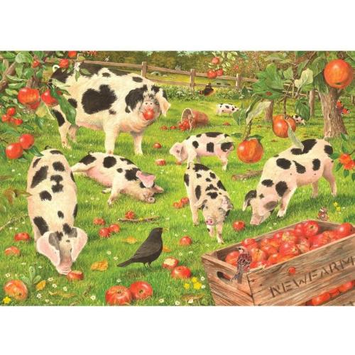 1000pc Kith & Kin Orchard Pigs Puzzle