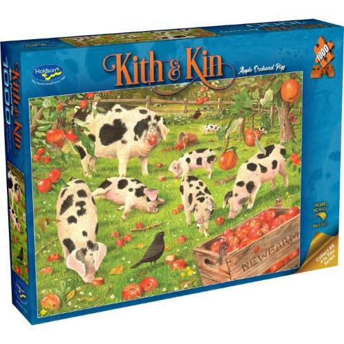 1000pc Kith & Kin Orchard Pigs Puzzle