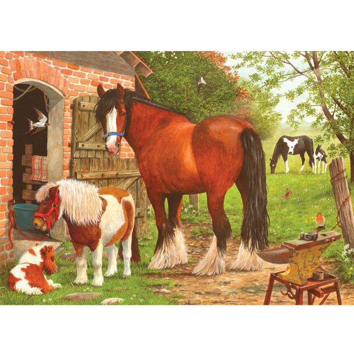 1000pc Kith & Kin Stable Door Puzzle