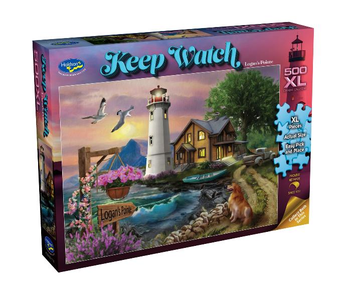 500pc XL Keep Watch Logan Point Puzzle