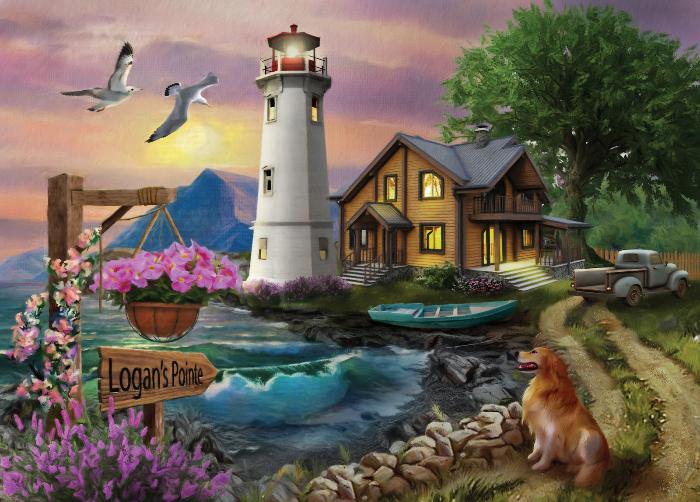 500pc XL Keep Watch Logan Point Puzzle