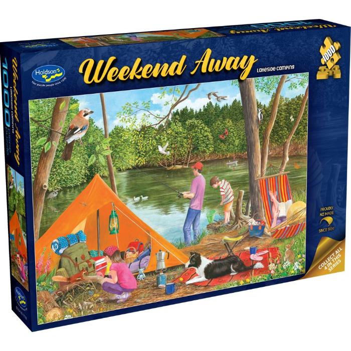 1000pc Weekend Away Lakeside Jigsaw Puzzle