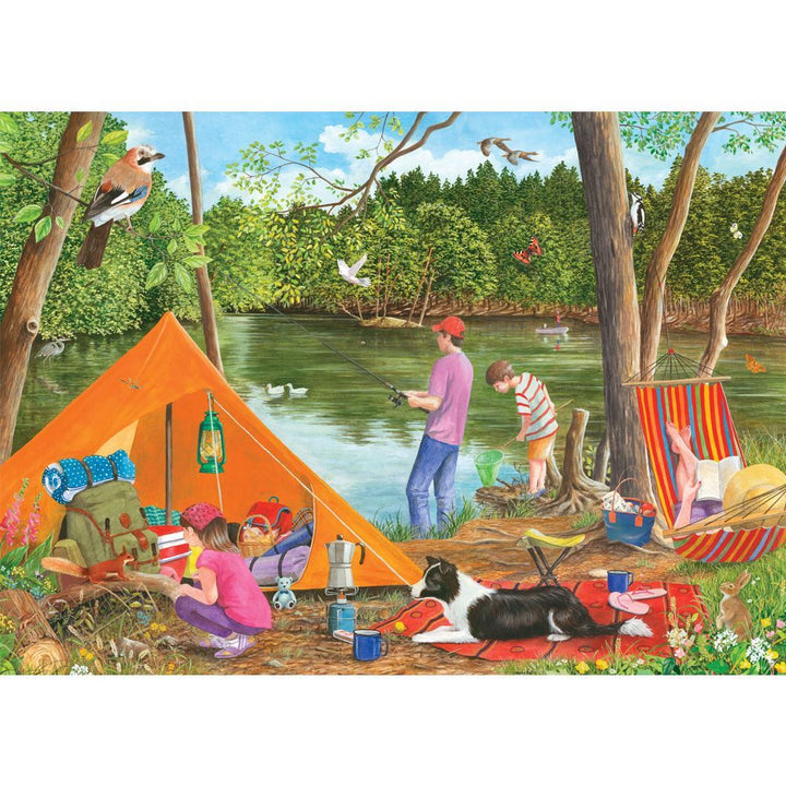 1000pc Weekend Away Lakeside Jigsaw Puzzle