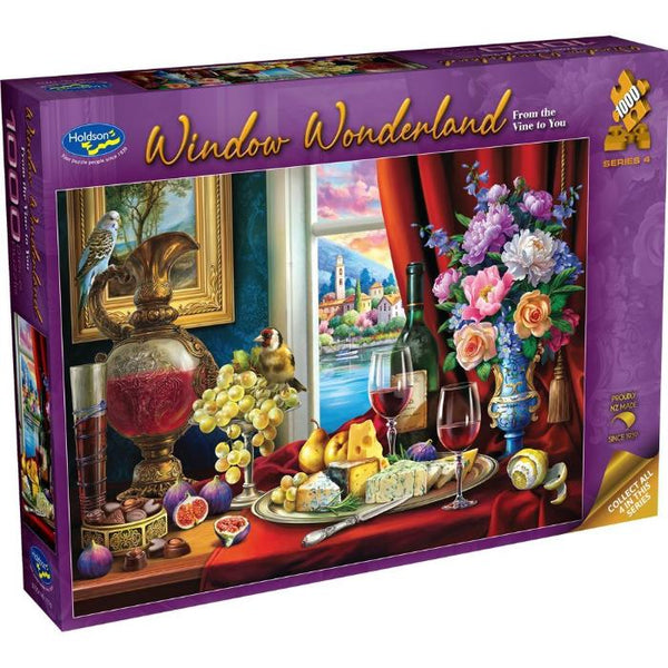 1000pc Window Wonderland 4 Vine To U! Jigsaw Puzzle