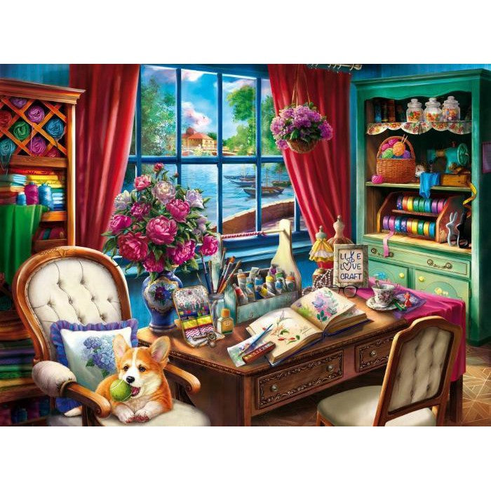 1000pc Window Wonderland 4 Live Craft Jigsaw Puzzle