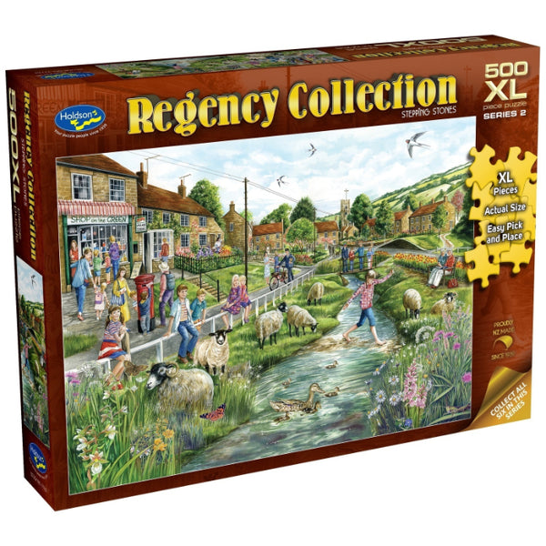 500pc XL Regency Collection 2 Stepping Stones Jigsaw Puzzle