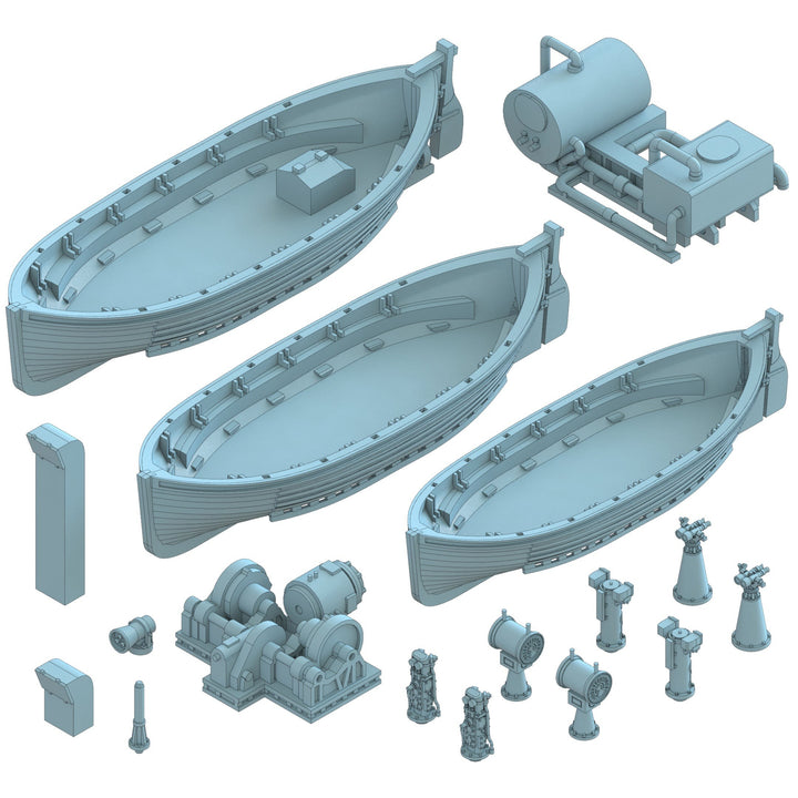 1/250 Antarctica Observation Ship Soya ''Antarctica Observatin 2nd Corps'' (Super Detail Kit)_10