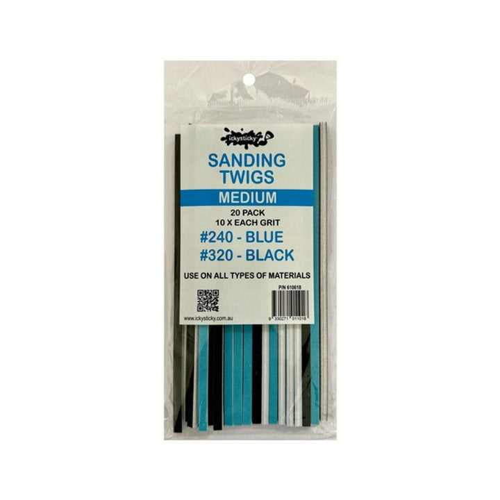 Sanding Twigs Medium 20pk