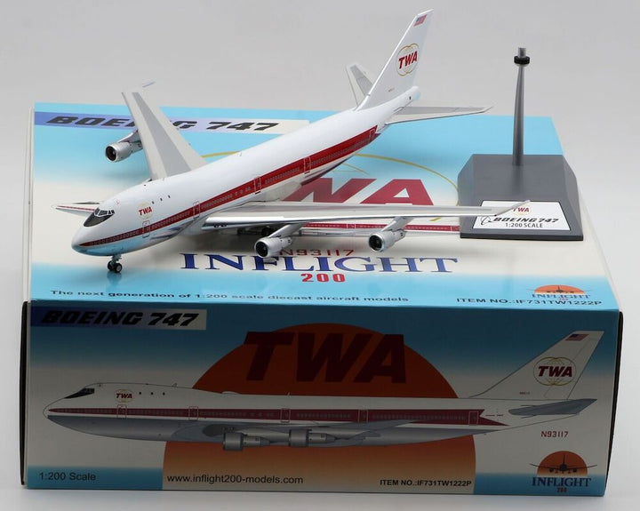 1/200 TWA Trans World Airlines Boeing 747-100 N93117_10