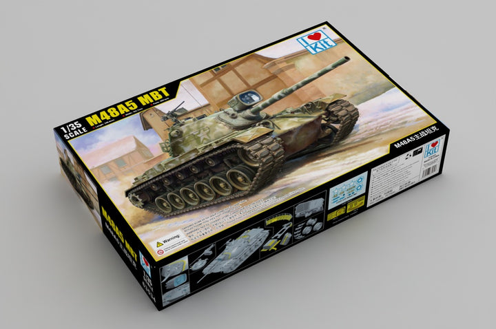 1/35 M48A5 MBT Plastic Model Kit_2