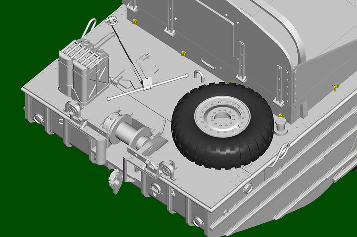 1/35 GMC DUKW-353 with WTCT-6 Trailer Plastic Model Kit_14