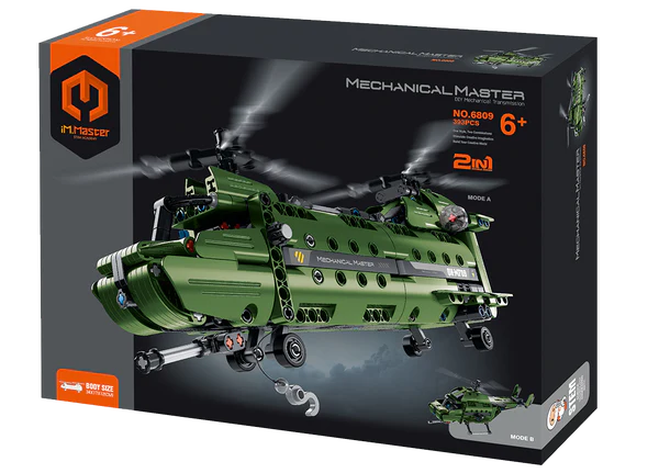 Military Helicopter 2-in-1