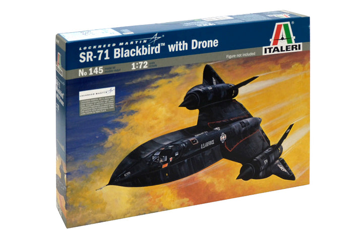 1/72 SR 71 Blackbird with Drone_2