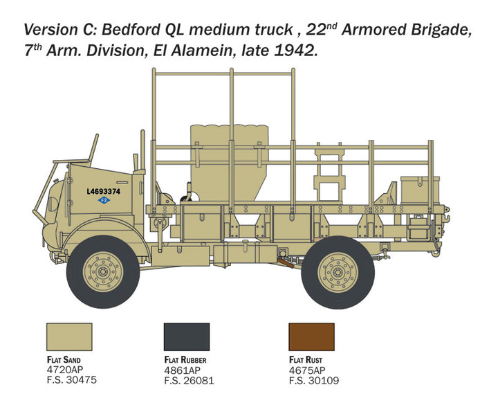 1/35 Bedford QL Truck_5