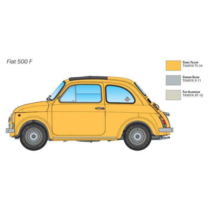 1/12 Fiat 500 F