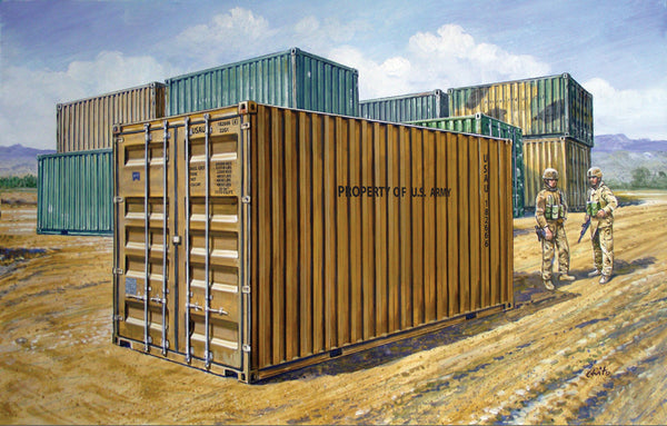 1/35 20’ Military Container