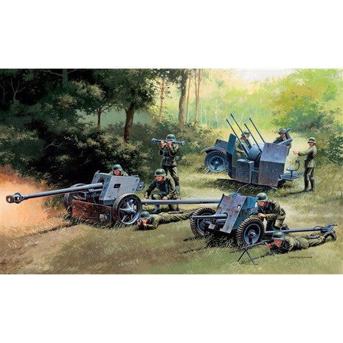 1/72 German Guns Set PAK35-PAK40-FLAK38