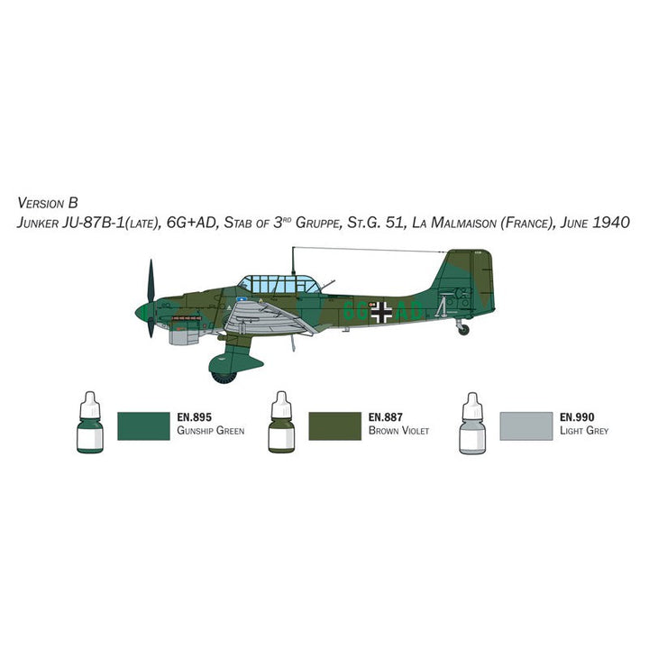 1/72 Junker Ju-87B Stuka Complete Set for Modeling_4