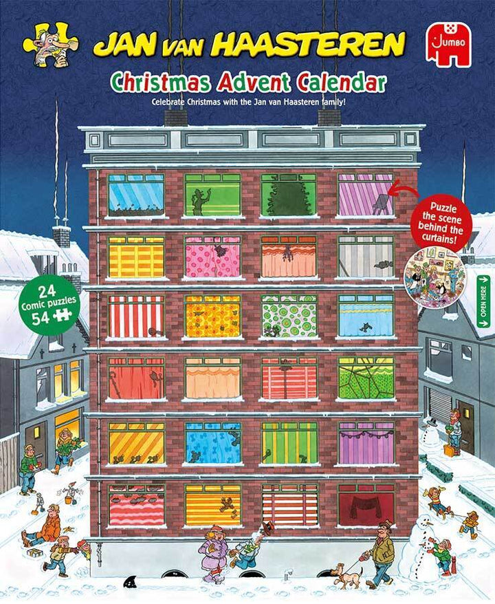 54pc JVH Christmas Advent Calendar Jigsaw Puzzle