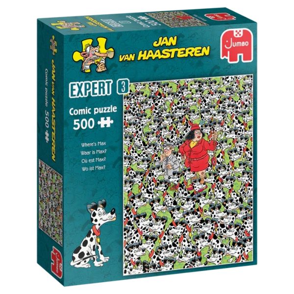 500pc JVH Expert Where's Max Puzzle