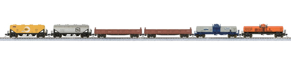 N Mixed Freight Train Set