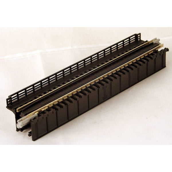 N Deck Plate Girder Bridge, Black 124mm (4 7/8")