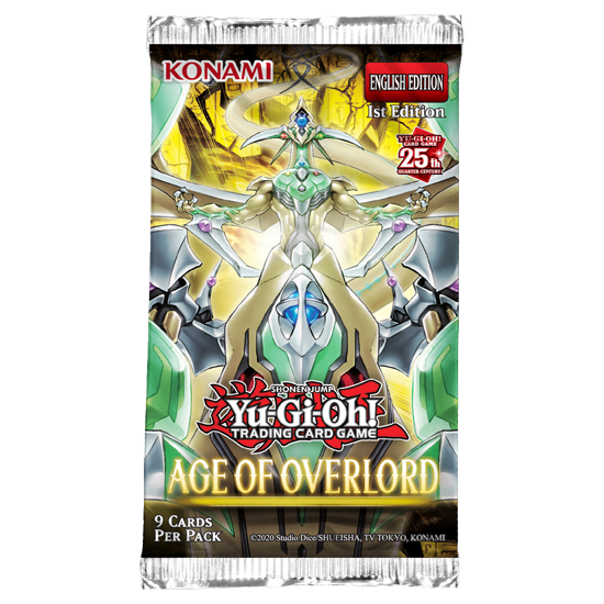 Yu-Gi-Oh! TCG Age Of Overlord - 9 X Card Booster