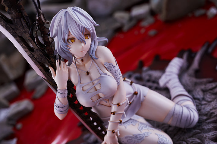 1/7 Artfx Code Vein J Io Cuddling The Sword_14