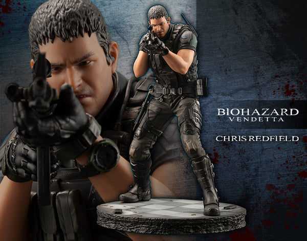 1/6 RESIDENT EVIL: VENDETTA CHRIS REDFIELD RENEWAL PACKAGE ARTFX STATUE