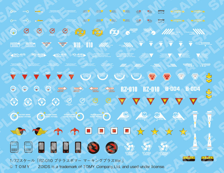 1/72 Zoids RZ-010 Pteras Bomber Marking Plus Ver._21