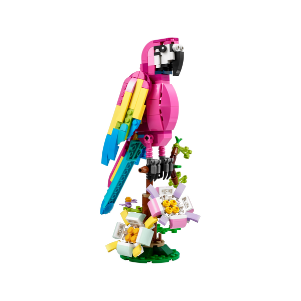 Exotic Pink Parrot