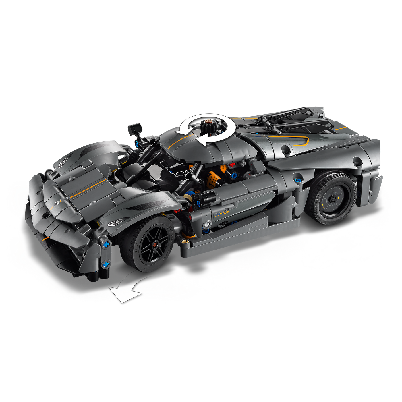 Koenigsegg Jesko Absolut Grey Hypercar