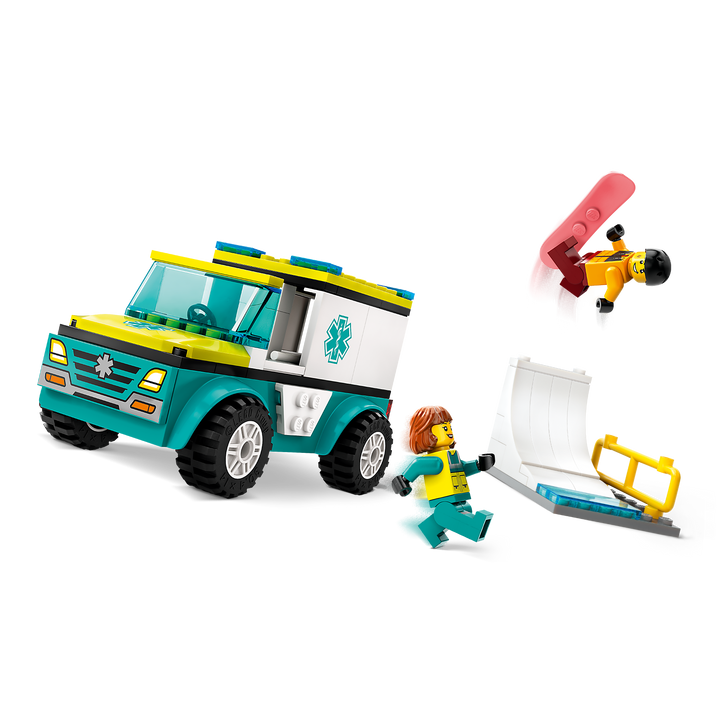 Emergency Ambulance and Snowboarder_4